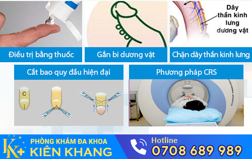 Những phương pháp hỗ trợ điều trị dương vật hiệu quả tại Kiên Khang
