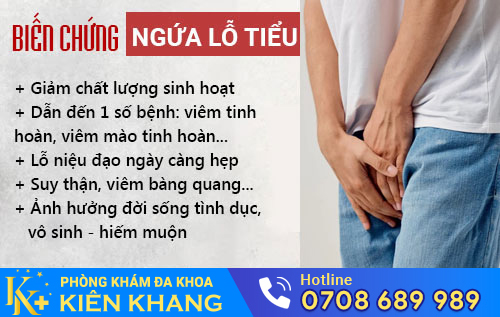 Biến chứng ngứa lỗ tiểu