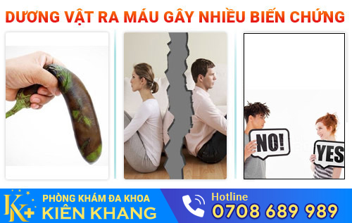 Tác hại nguy hiểm khi dương vật bị chảy máu