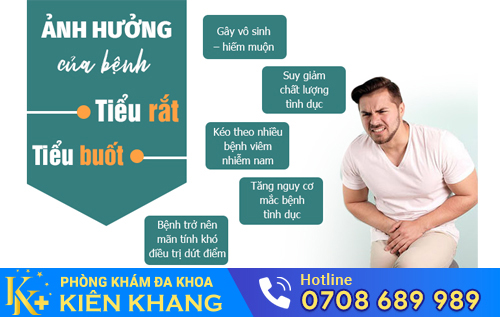 Tiểu buốt là dấu hiệu nhiều bệnh nguy hiểm