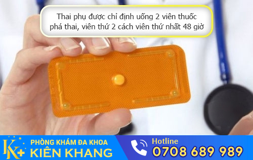 Thời gian uống thuốc phá thai