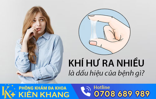 Khí hư ra nhiều