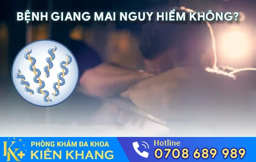 benh giang mai nguy hiem khong