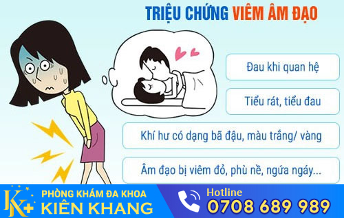 Triệu chứng viêm âm đạo