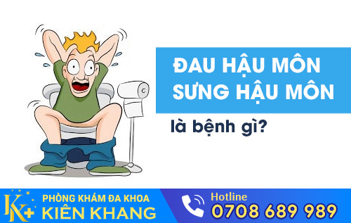 Đau hậu môn, sưng hậu môn